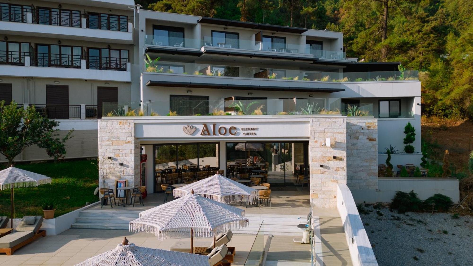 Aloe Elegant Suites Skála Potamiás Exterior foto