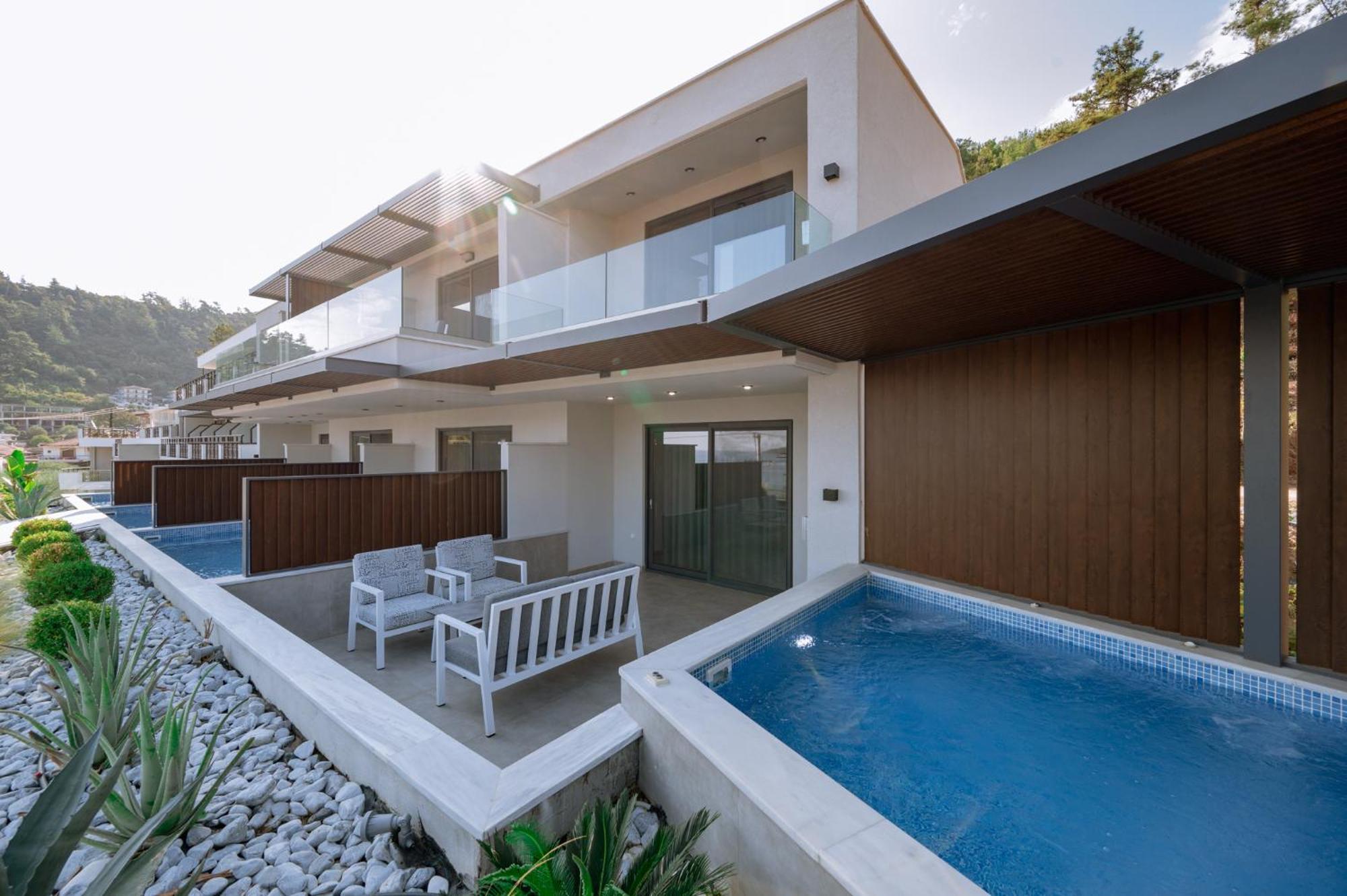 Aloe Elegant Suites Skála Potamiás Exterior foto